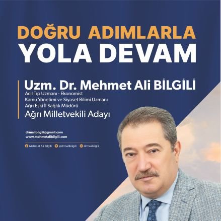 AK Parti Ağrı Milletvekili Adayı
@drmalibilgili