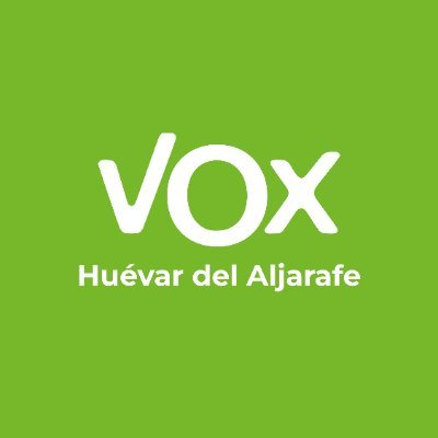 Cuenta oficial de Twitter de VOX Huévar del Aljarafe. huevardelaljarafe@sevilla.voxespana.es