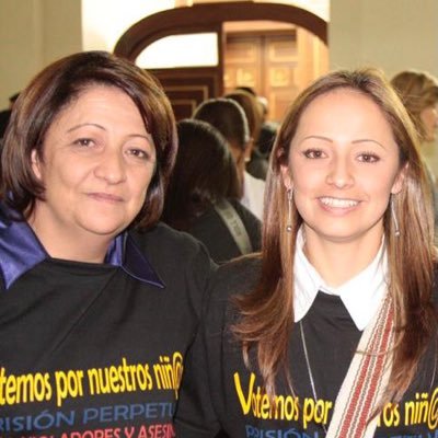 Hija de Gilma Jiménez (q.e.p.d). Promotora de la prisión perpetua para violadores y asesinos de #NuestrosNiños - #LeyGilmaJiménez #TodoPorNuestrosNiños