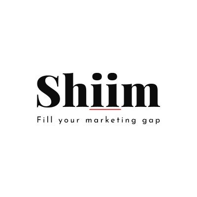Fill your marketing gap with Shiim web design and social media management services. Get Shiim. Get Noticed.