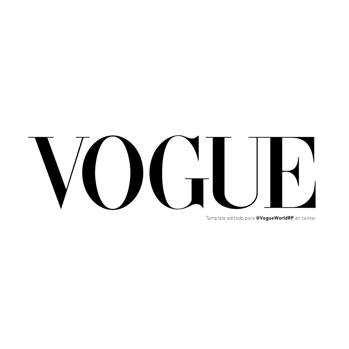 Vogue World ᴿᴾ Profile