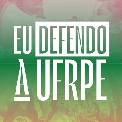 Movimento da @uneoficial em defesa da UFRPE💪🏾