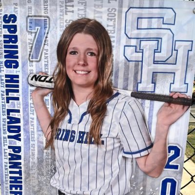 2025 MI/C/OF | Spring Hill HS #7 | @SHPantherSB | @IllusionsCreech #98 | 1st Team 4A All-State 🥎