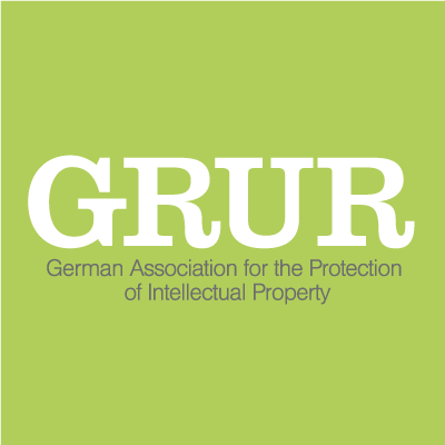 Established 1891, GRUR is the largest & oldest non-profit IP association in Germany devoted to the protection & academic delevopment of IP law. RT ≠ endorsement