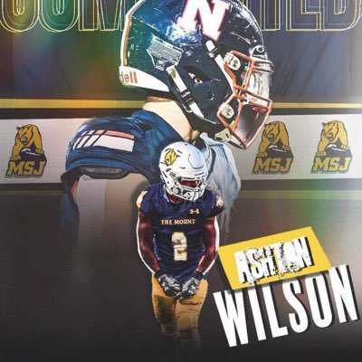 #2 Ashton Wilson WR/RB/KR/PR @MSJ_FB Commit