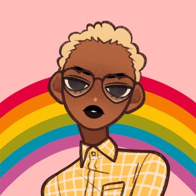 be kind to yourself and i’ll do the same 💫✨💛 🌈♐️✊🏾🔞 (they/she)