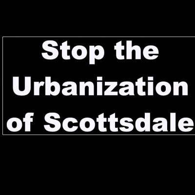 Stop the urbanization of Scottsdale and stop Road Diets