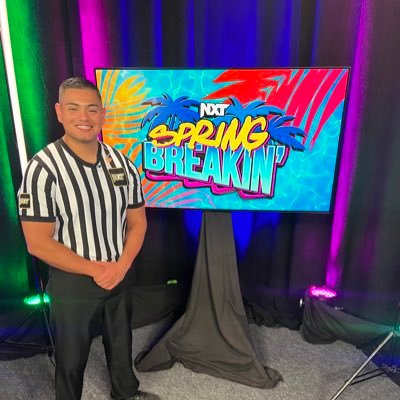 WWE/NXT Referee Instagram: @joeygonzalezwwe