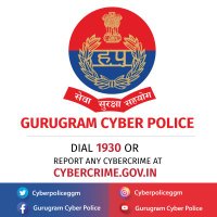 Gurugram Cyber Police(@cyberpoliceggm) 's Twitter Profile Photo