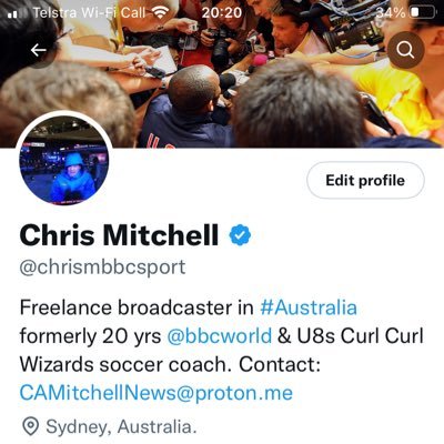 Freelance journalist in #Australia
Formerly 20 yrs @bbcworld @bbcsport
#politics #sport often on @abcnews
Available 24/7
CAMitchellNews@proton.me