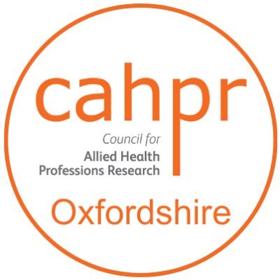 Supporting Oxfordshire's AHPs interested in research, from novice to post-doc. 
Tweeting research training, key concepts, grants, job adverts and CAHPR events.