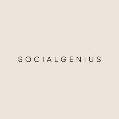 Be a social media genius with SocialGenius.