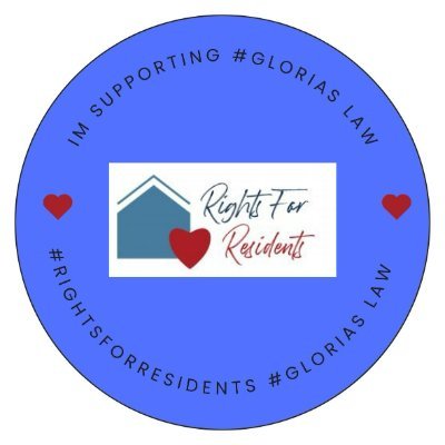 Grassroot campaign fighting for rights of those in care #CareSupporter
#GloriasLaw #RightsForResidents 
FB:  https://t.co/tSUgJJM6z2
