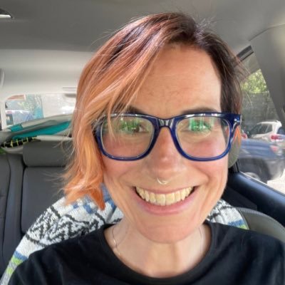 Rebwim76's profile picture. She/her. Feminist. Anti-fascist. Queer. Would rather be on my paddle-board.