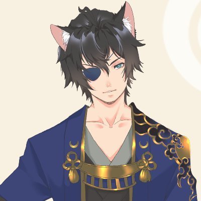Cat Spirit Samurai (`●､ω・´)
 🇺🇸🇯🇵 3/5💙
 `●､Model ‣ @Pearlstarmedia
 `●､ Live2D ‣ @AkatsukiEnma (@iron_vertex)
 `●､ GUILDMEMBER ‣ @TEAMCOMFYVT