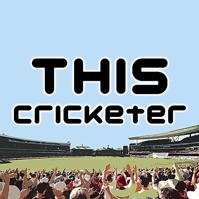 ThisCricketer's profile picture. Mystery Cricket Stars, Opinion Polls & General Cricket Nostalgia! 🏏

👨 #CricketDoesMovember | 🎙 #CricketPodcastPoll