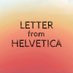 Letter From Helvetica 🎙️🏝️ (@letterhelvetica) Twitter profile photo