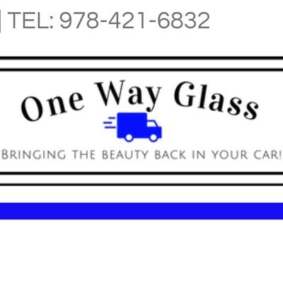 OneWayGlassLLC for your next windshield replacement