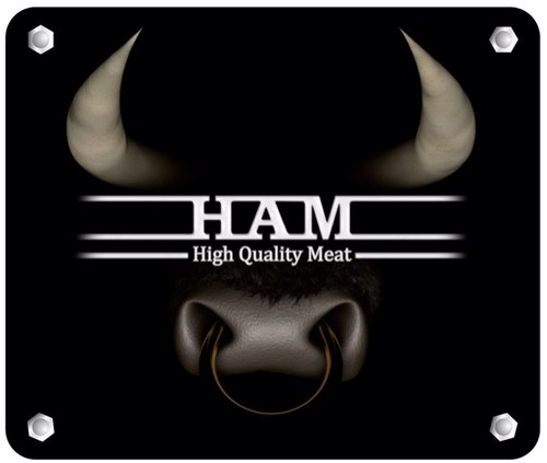 Ham is burger the first class! Italian burger created only by nobles and certified cutting.