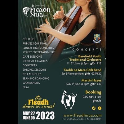 A festival of Irish culture held annually in Ennis, Co.Clare since 1974. Concerts ceilis, sessions and much more!