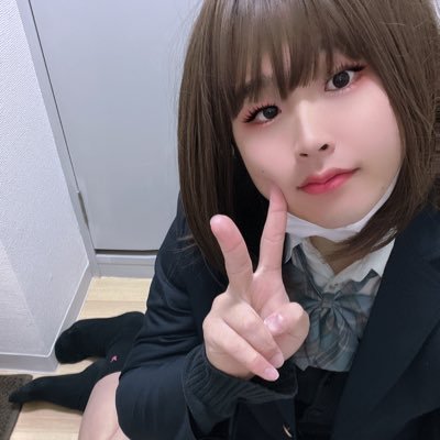 制服女装がすき。 Follow Me💗 おとこの娘とえ○ちしたい🥺 #男の娘 #女装 #女装男子 #制服 #制服女装 #女装さんと繋がりたい