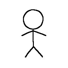 I drew stick figures daily from January 14th, 2023 to January 14th, 2024