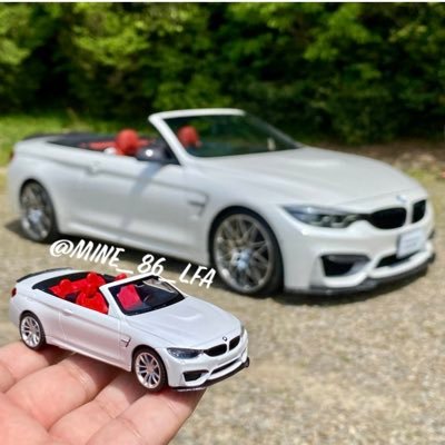 大阪↔愛知 BMW M4 Cabriolet Competition(F83)に乗ってます。趣味はミニカーを集めたり、カーイベントに行ったり。ミニカーは年間1500台購入。 ミニカー発売日、イベント中はポストが荒れます⚠️ フォロバ&リプ返しは気まぐれ。カメラはじめました📸