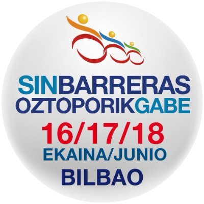 Participación y Calidad de Vida Sin Barreras. Mundo #Accesible en el Bilbao Arena (#Miribilla #Bilbao): 16, 17 y 18 de junio 2023 https://t.co/FVTVfsuCqD
