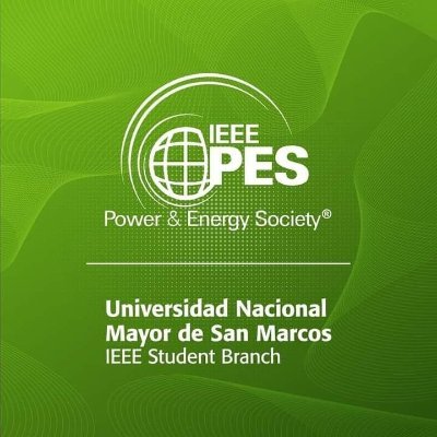 We are the tecnical chapter Power & Energy Society of the Institute of Electrical and Electronics Engineers (IEEE PES) of National University of San Marcos.