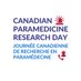 Canadian Paramedicine Research Day (@canprd_spucan) Twitter profile photo