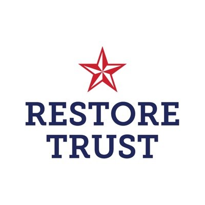We are Restore Trust, a political action committee dedicated to restoring accountability and supporting modernization of government.