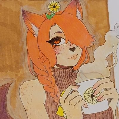Hello there! Please feel free to make yourself comfortable, I'll brew us some tea 🫖

Model/Rigging by @Souda_Anzu

EN Vtuber • Autumn Fox • she/her, 18+