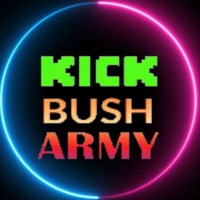 This is the Kick Bush Army Community Twitter page,which is part of the Kick Bush Army Discord,Run by KingBushCamp And QueenBushCamp Regularly Posting live links