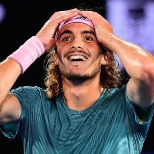 patiently waiting for stef to assert back his dominance and be invincible💙| here for the rollercoaster ride of stef tsitsipas’ yellow fluffy ball journey🎾🫶🏼