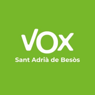 voxsantadria's profile picture. 🇪🇦 Cuenta Municipal Oficial de #VOXSantAdriaDeBesos.
Afiliación: https://t.co/XIKzEJqyfm