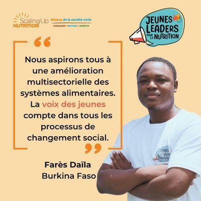 Écrivain/RH
Scaling Up Nutrition / Youth leader of Burkina Faso
CFi Médias/ Jeune relais du projet MédiaSahel
