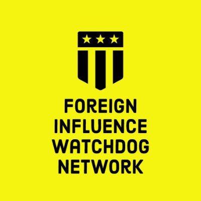 Foreign Influence Watchdog Network: Uncovering and combating state/local foreign threats to protect US National Security and ALL American Citizens. 🇺🇸