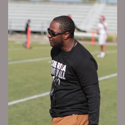Servant of Jesus Christ! Loving husband and father. 
Sierra College Football: Assistant Coach