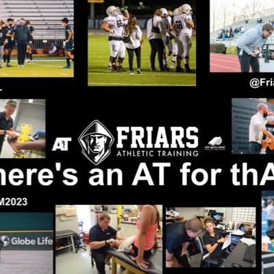 Every Athlete Deserves an Athletic Trainer. Every Friar Athlete Has One. #BLFriars. A Safe Sports School #HealthyFriar