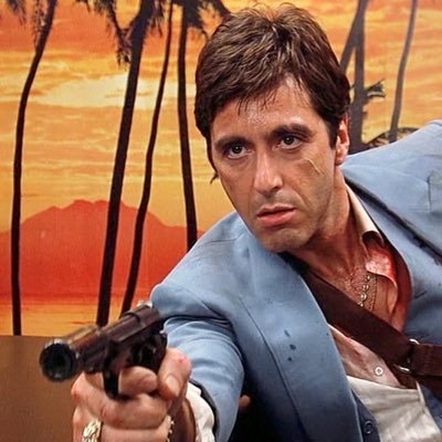 the greatest movie of all time is Al Pacino’s Scarface if you don’t think so you are wrong