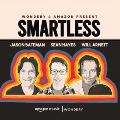 SmartLess is a podcast hosted by the American actors Jason Bateman, Sean Hayes and Canadian actor Will Arnett. Its first episode was released on July 20, 2020,