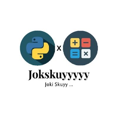 jokskuyyyyy's profile picture. 🔥 OPEN ORDER SETIAP HARI 📌 Joki Coding Python, Data Analis, Data science, Visualisasi 📌 Joki Excel 📌 Joki Tugas Matematika Order klik here👇🏻