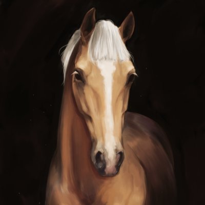 I love painting, horses & paint horses.