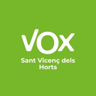 🇪🇦 Cuenta Municipal Oficial de #VOXSantVicençDelsHorts.
Afiliación: https://t.co/8CUtL87f1S