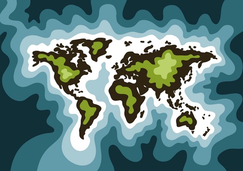 Cartoloji's profile picture. Iconic abstract map prints and pillows