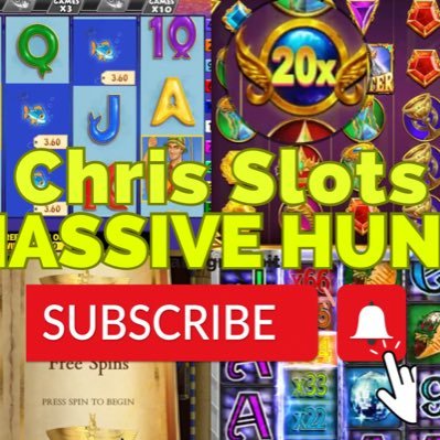 slot content creator, uk based, upload every Sunday at 7pm and some live streaming too 😁 ( YouTube Chris Slots )