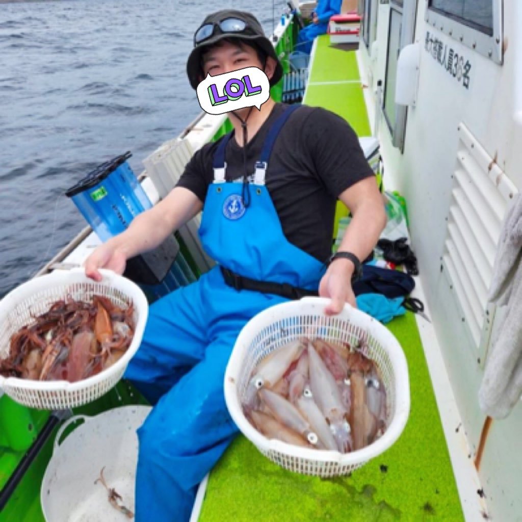 イカ釣りで脳みそ焼けました🦑マルイカ、ヤリイカ、スルメイカ、アマダイ、マダイ、豚アジ、ヒラメ、カワハギなど🦑ほぼイカたまに魚🦑葉山・茅ヶ崎メインに平塚、小田原も行きます。 2024釣行マル5回魚0回ヤリスル0回 マル126ムギ9