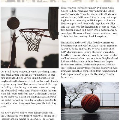 https://t.co/5DXibHIR2x is the first compendium of American basketball. The book contains 22 chapters discussing all aspects of hoops with personal insight.