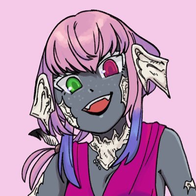 Gadgetzzzz's profile picture. Obsessed with pixels on a screen. Anime Enthusiast. FFXIV Enjoyer. He/They. 
Pfp by @sheepish____ 
Banner by @ConstyComet.  
💖@amelilim @TheArkSystems💖