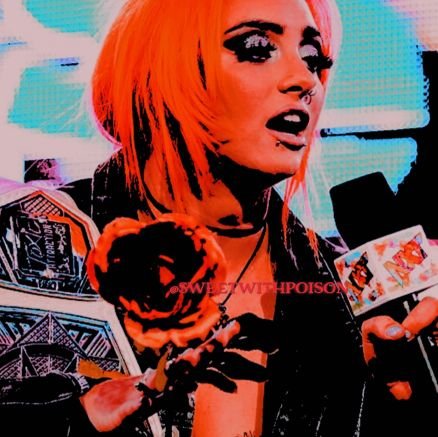 Do you believe in 𝖙𝖔𝖝𝖎𝖈𝖎𝖙𝖞. She's definitely one of a kind with her twisted moxley genes and her deadly thorn pricks. ↳ An OC @GigiDolin_WWE Parody